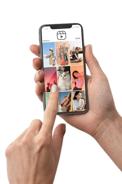 Share Live Photos & Reels on Social Media.